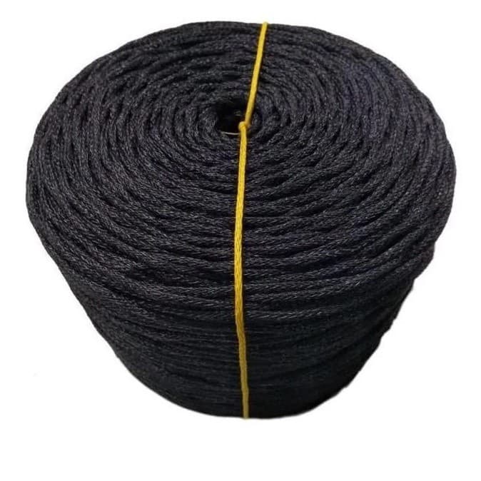 Corda Monofil 2 Capas Preto PE Trançada 2KG Monofio