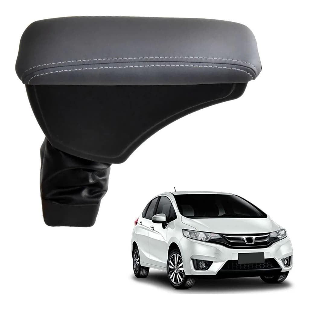 Encosto De Braço Honda Fit 2015 A 2019 Apoio Console Central