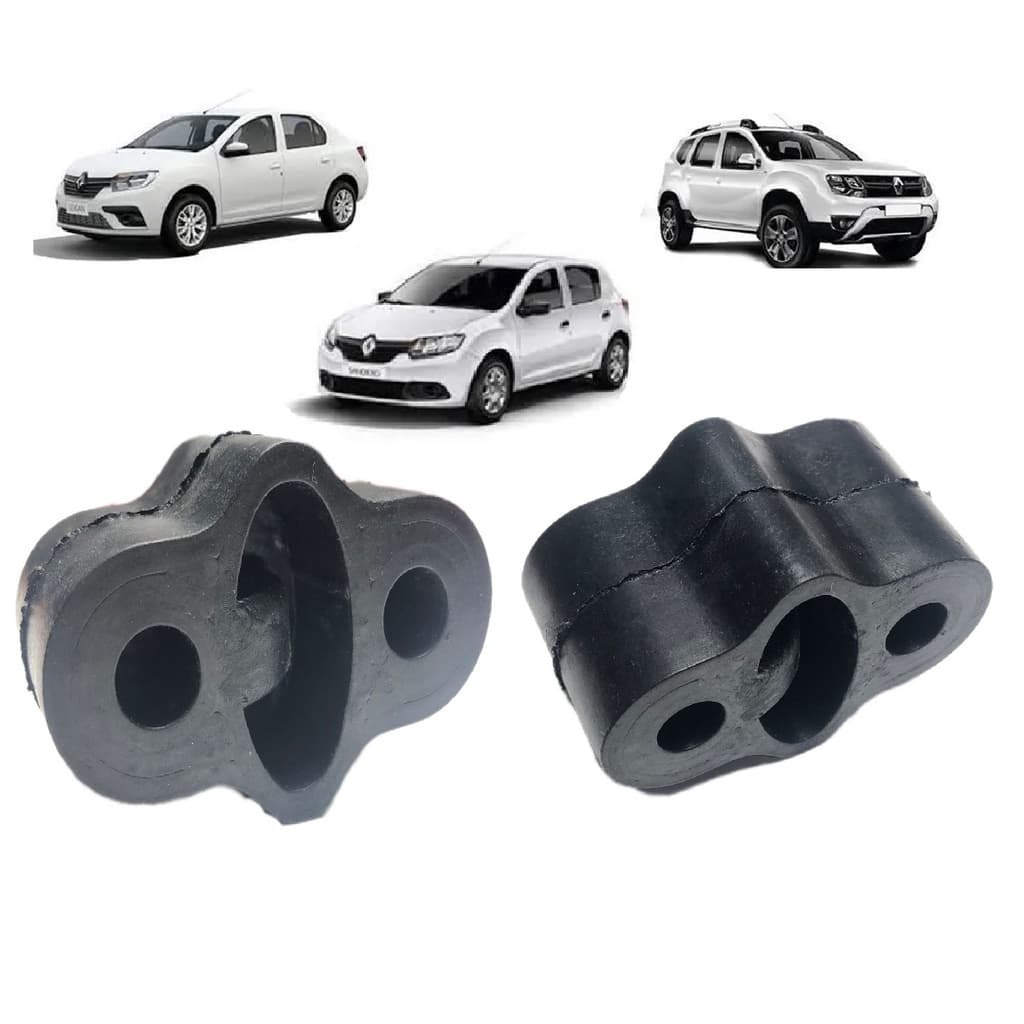 Coxim Suporte Do Escapamento Trazeiro Borracha Renault Logan Sandero Duste