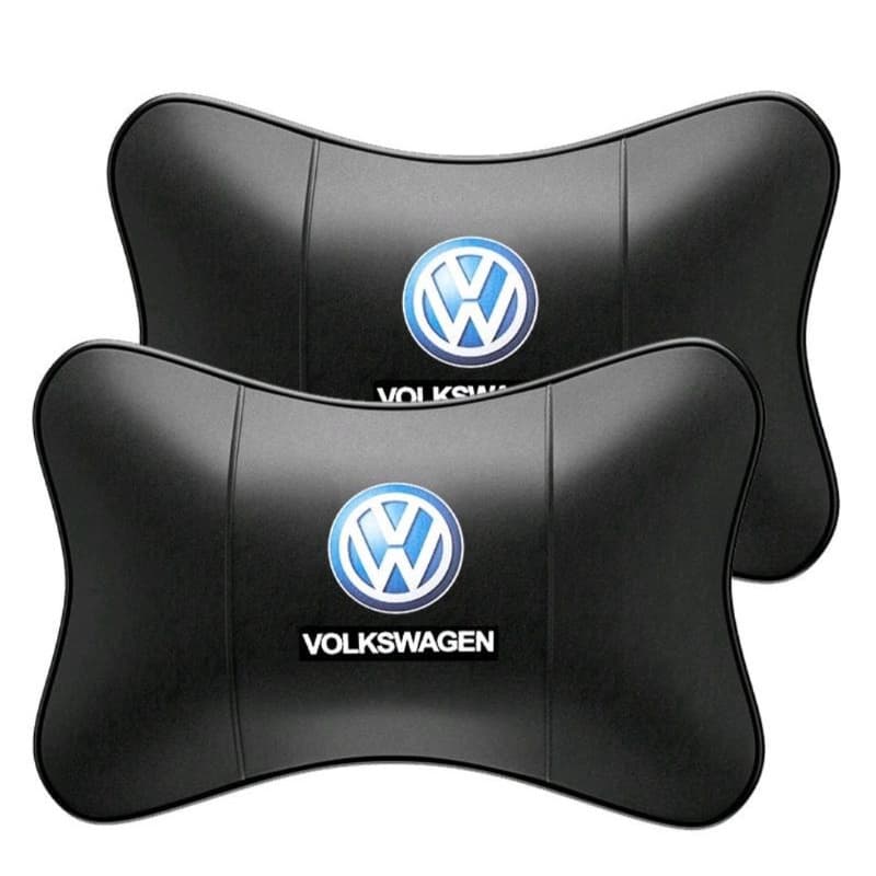 Almofada Encosto de Proteção Para Pescoço Banco de Carro Volkswagen 2 Unidades