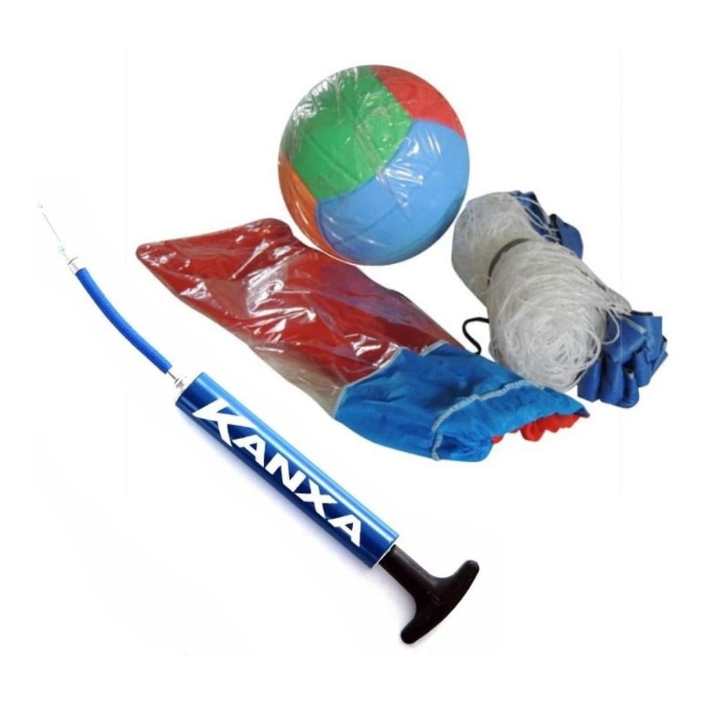 Kit Volei -  Bola Profissional 1 Rede E 1 Bomba