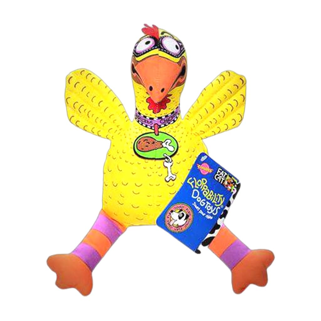 Brinquedo de Cachorro PET Galinha de Pelúcia Lona Resistente
