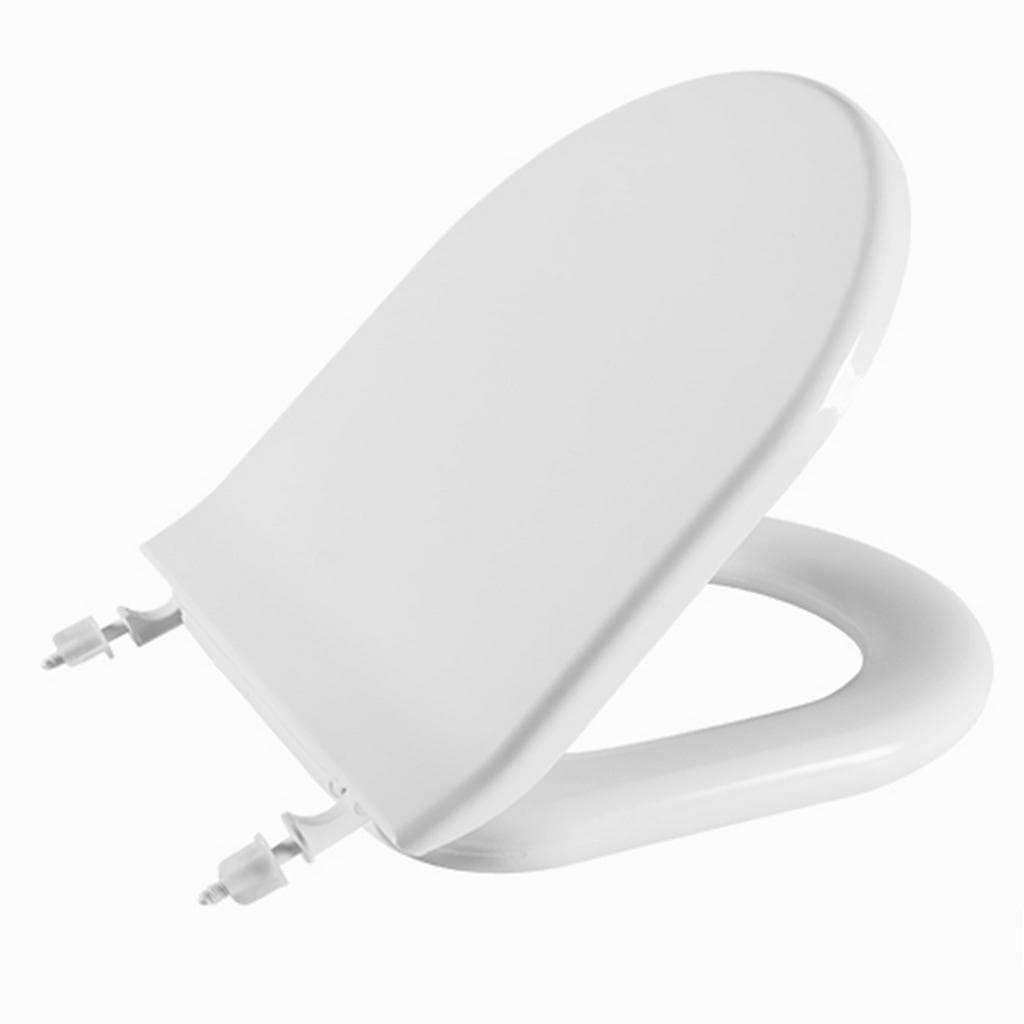 Assento Almofadado Incepa Calypso Branco Convencional Polipropileno Astra