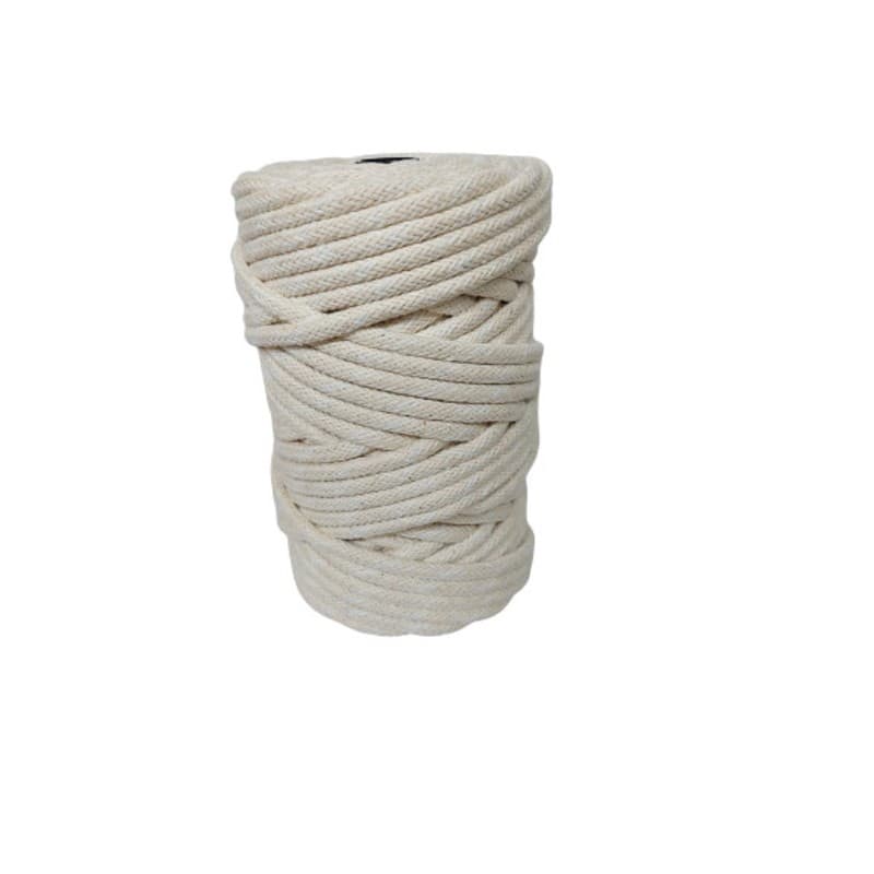 Barbante Corda Cordinha de Vivo Em Algodão Cru 500gr 2,5mm, 3mm e 4mm