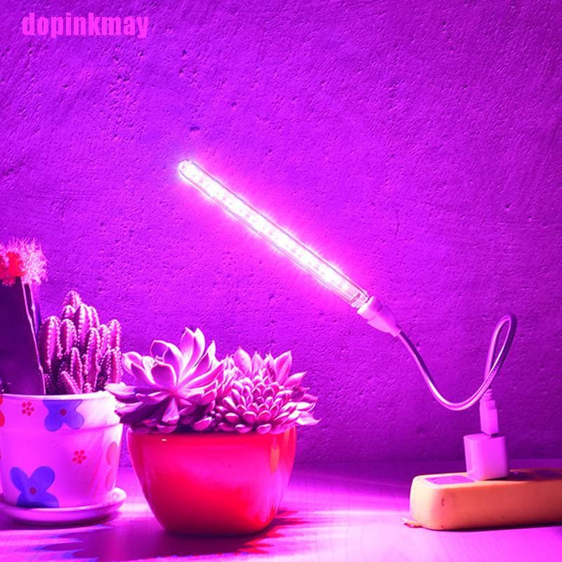 Usb Led Grow Dopinkmay Claro Completa 10w Dc 5v Para Iluminação Planta Phyto Lamp Dxg