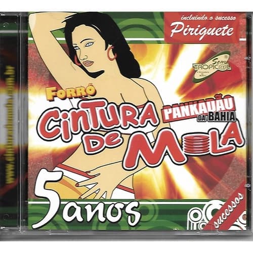 Cd Forró Cintura De Mola - 5 Anos
