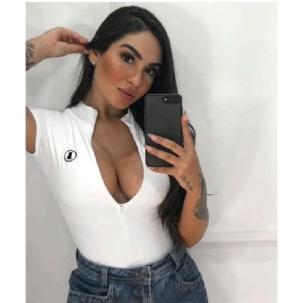 Body Feminino Blusa Feminina Bubu Roupa Body Manga Curta Feminino