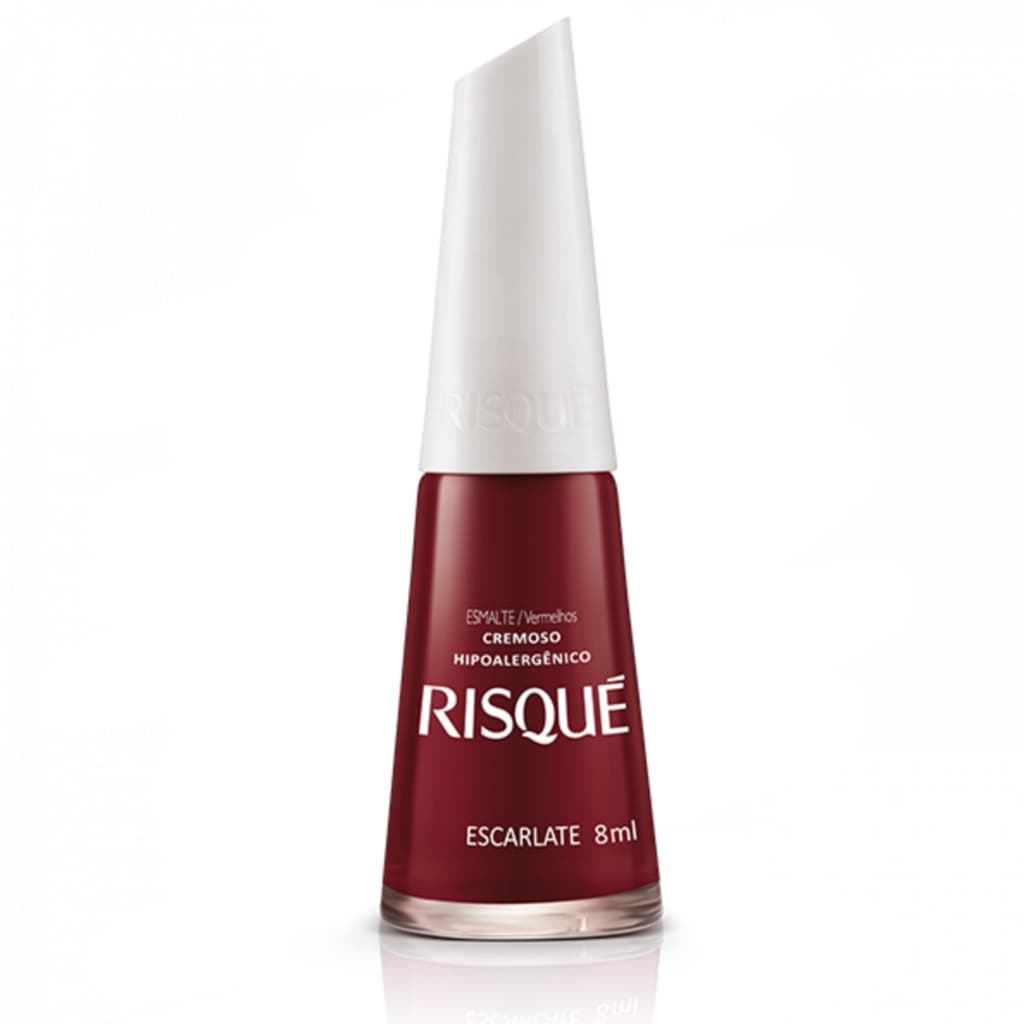 Esmalte Risqué Cremoso Escarlate