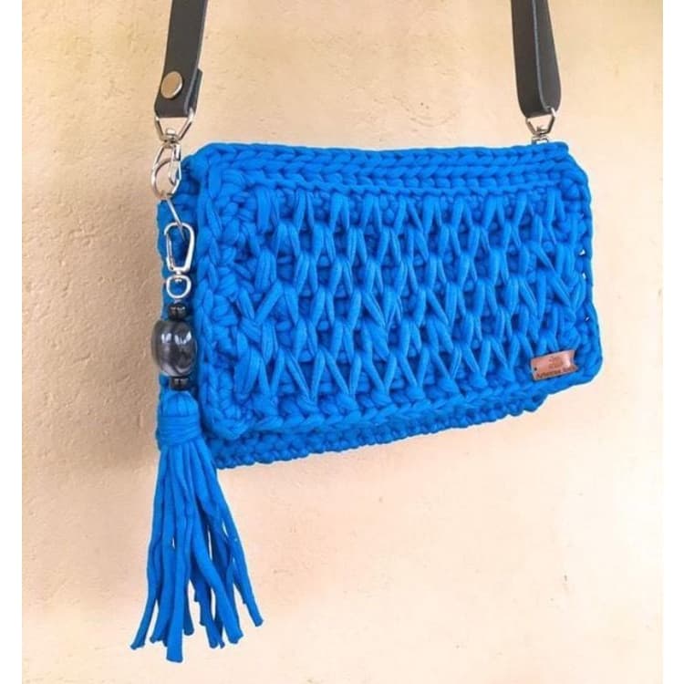 Bolsa de crochê/ Bolsa feminina/ Bolsa colorida/ Bolsa de crochê colorida/ Fio de malha