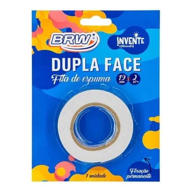 Fita Dupla Face Fita Espuma Fixação Permanente Brw
