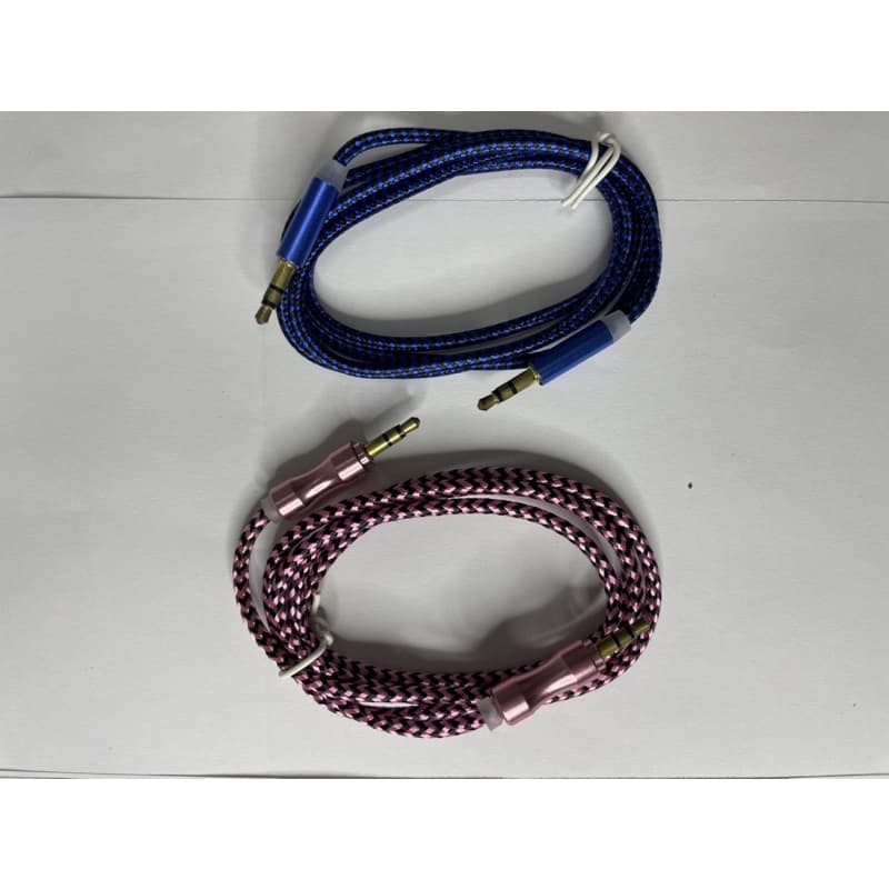 Cabo Auxiliar P2 P2 3.5mm Super Resistente Colorido 1.50m