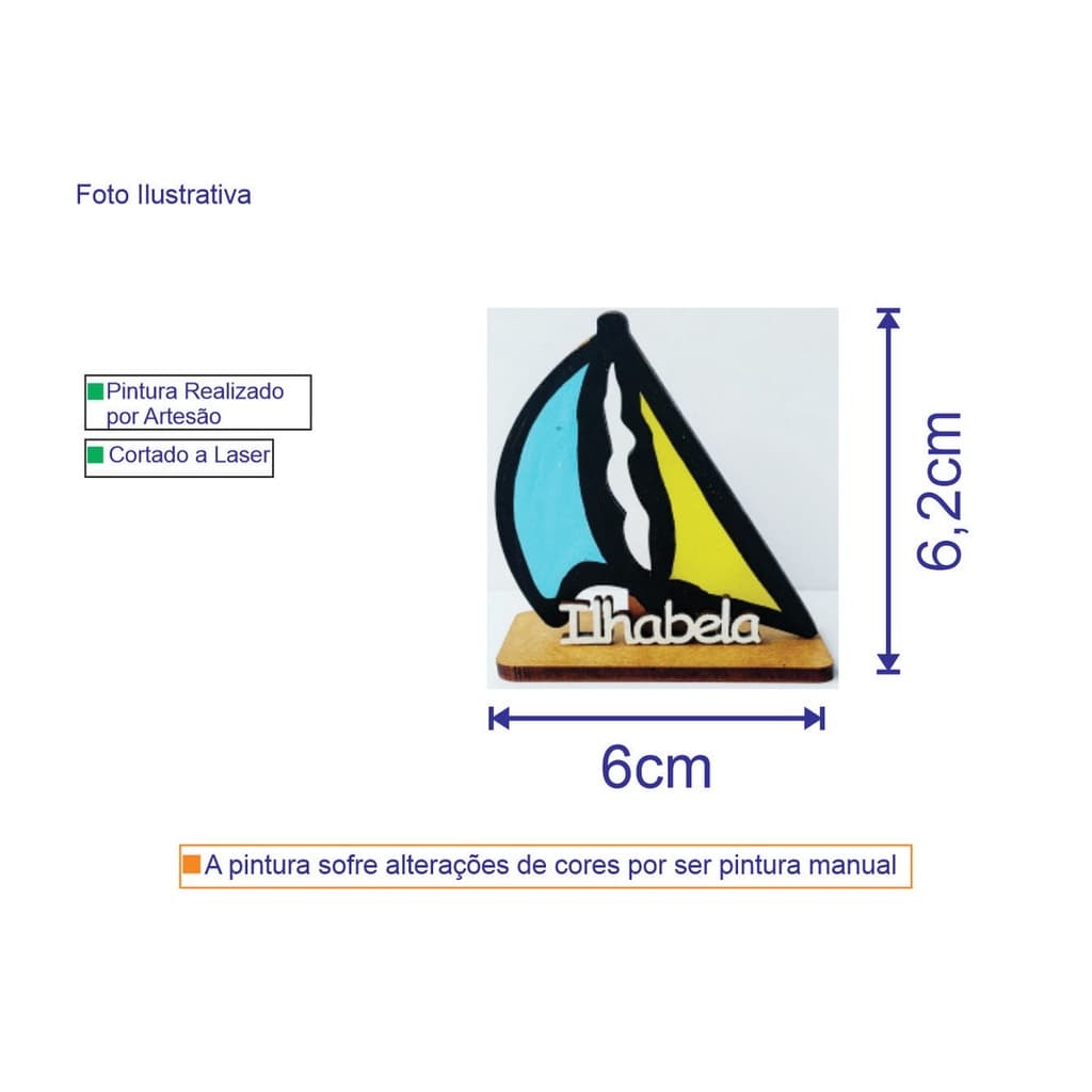 Enfeite Logo Ilhabela Claudio