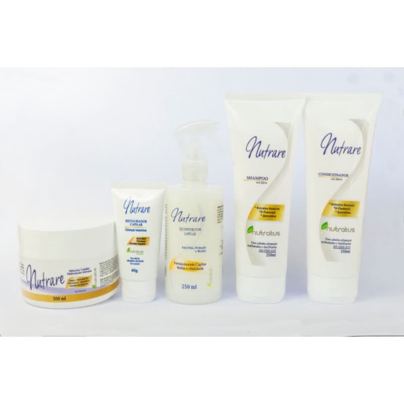 Kit NUTRARE NUTRATUS - A Tecnologia Em Seus Cabelos - Desmaia Cabelo!!!