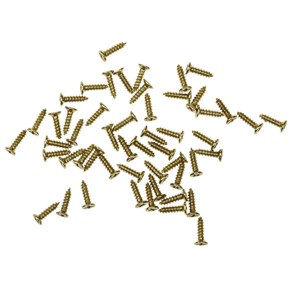 kit 200 Mini Parafuso Para Fixação 6 mm e 8 mm serve para bau caxinha MDF Chato I Artesanato I Cartonagem
