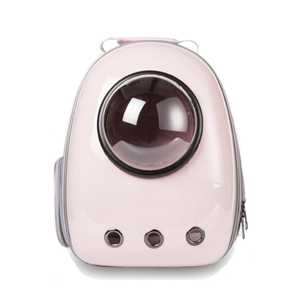 Mochila para animais de estimação com visão panorâmica de astronauta para gatos e cachorros com um brinde secreto