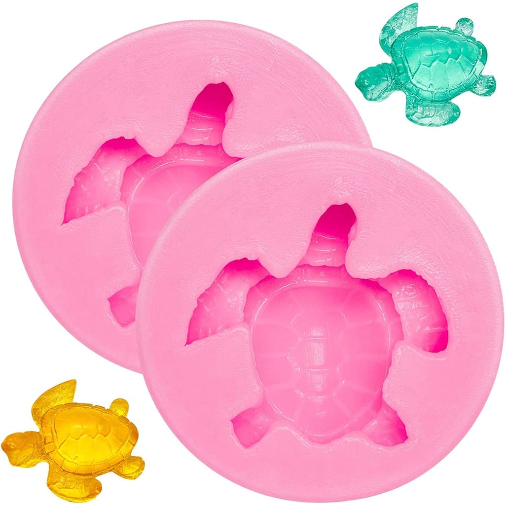 1 Peça Molde De Silicone Tartaruga Marinha Doces Fondant Chocolate Fazendo Para DIY Cozimento Bolo Sobremesas Ferramenta