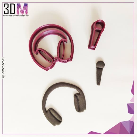 Kit de Cortadores de Fone de ouvido e microfone