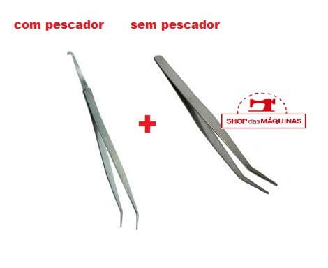 Pinça Curva com Pescador ou sem pescador