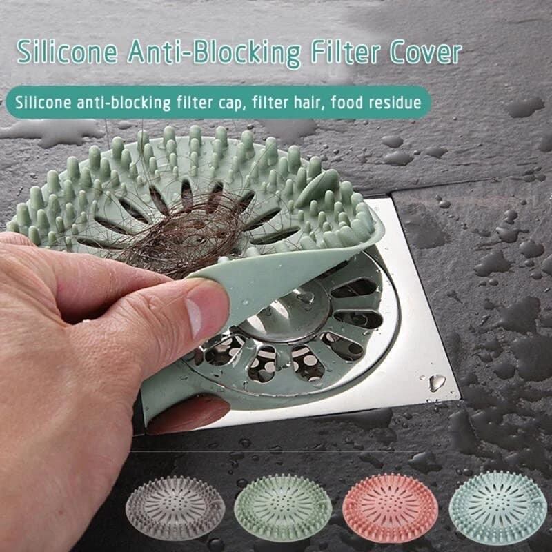 Ralo De Silicone DESIGN Para Ralo De Chão / Ralo De Pia Da Cozinha / Filtro