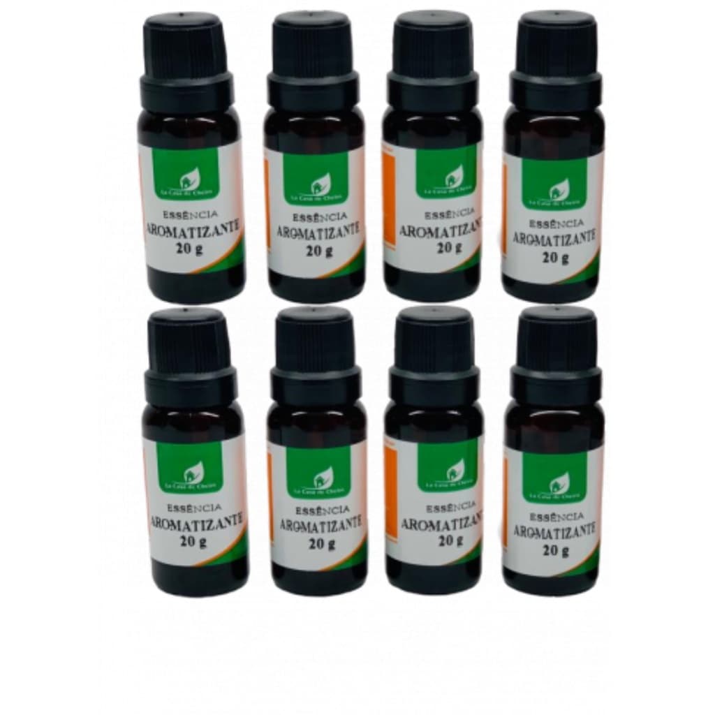 Kit com 8 Essências Aromatizantes 20 ML - La Casa de Cheiro