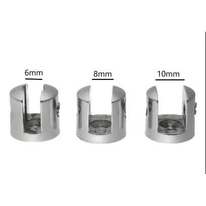 KIT SUPORTE FENDA 04MM PARA PRATELEIRAS DE VIDRO, MADEIRA OU COMO PUDER USAR