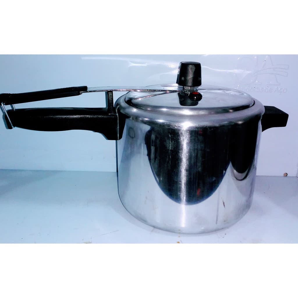 panela de pressão 4.5 lts alumínio polido