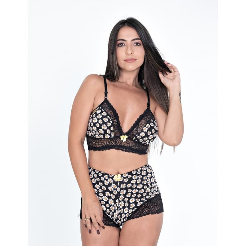 Kit C/2  Baby Doll Conjunto Short Doll Pijama Feminino ref- 2481