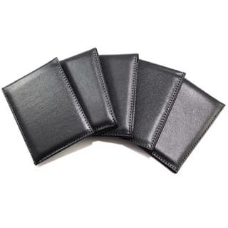Kit com 40 CARTEIRAS Masculinas Preta Para O Dia A Dia