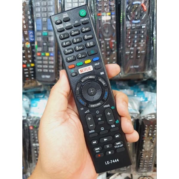 Controle Remoto  para TV SONY LCD Smart LE-7444 c/ Netflix