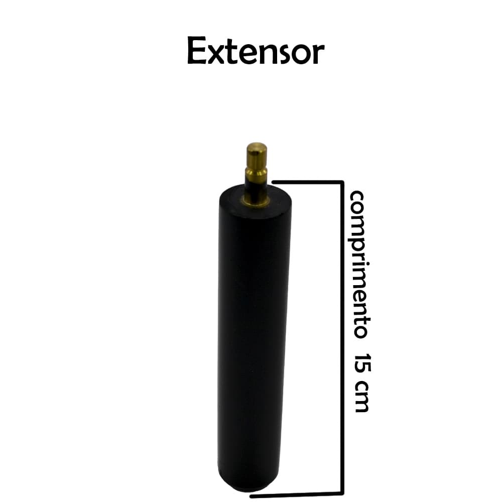 Extensor prolongador taco sinuca bilhar