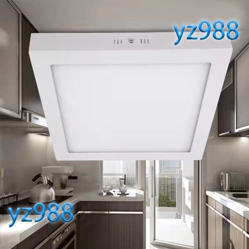 Painel Luminaria Quadrado Redondo Sobrepor e Embutir Alumínio 12w 18w 25w  Branco Friobranco quante