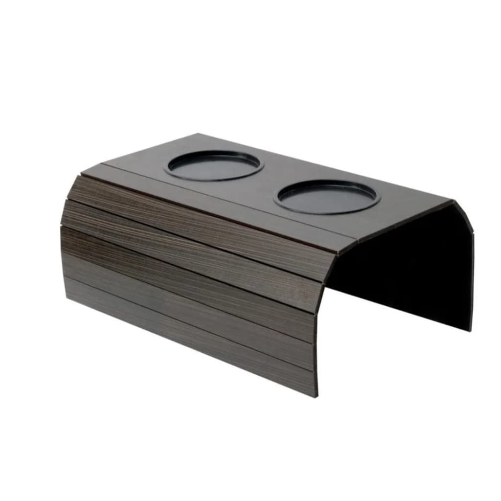 Esteira Lisa com Suporte Porta Copos Para De Braço Sofá