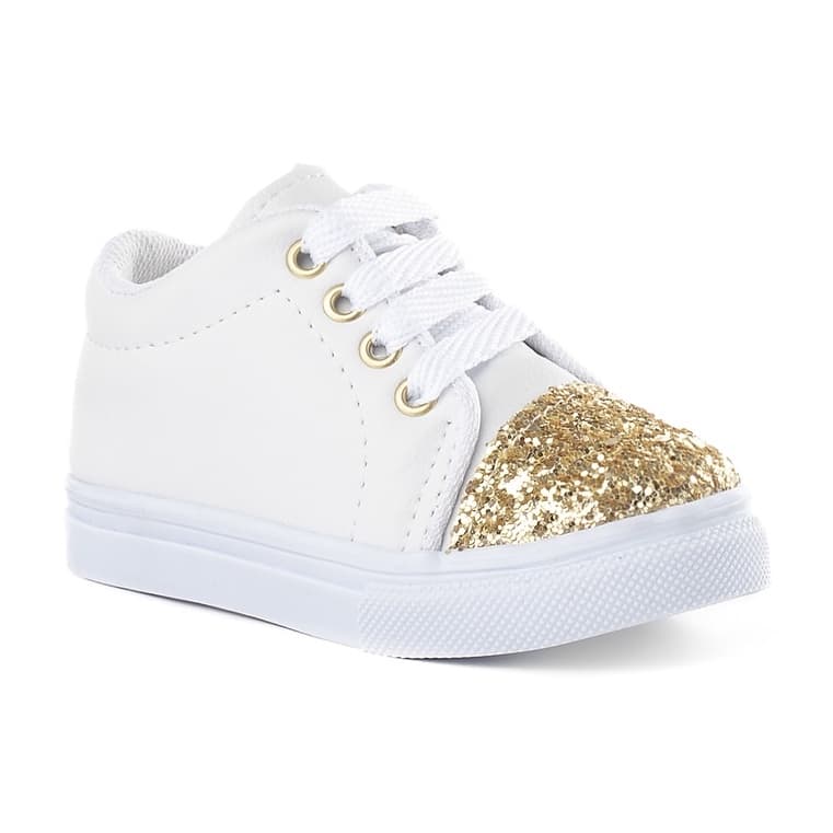Tênis Infantil Feminino Funfy Casual Gliter Menina 213A Conforto e Estilo