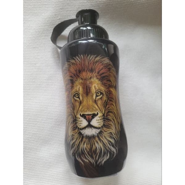 Garrafa Squeeze 600 ml Leão Garrafa de academia