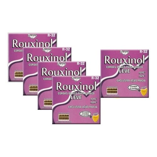 Encordoameno R-32 Rouxinol P/cavaquinho Kit Com 5