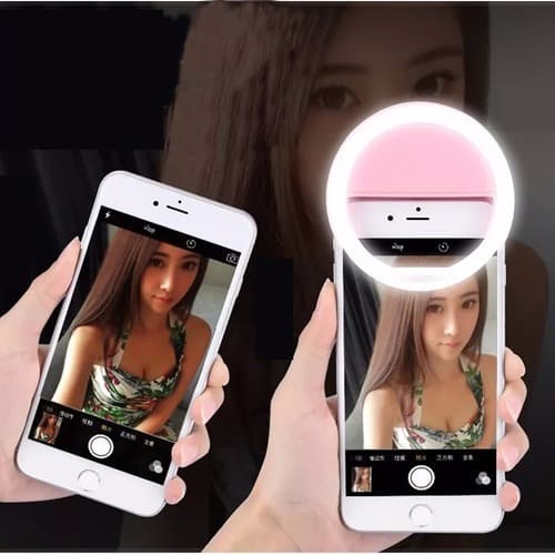 Luz Selfie Ring Light Clipe Anel Led Flash Celular Universal