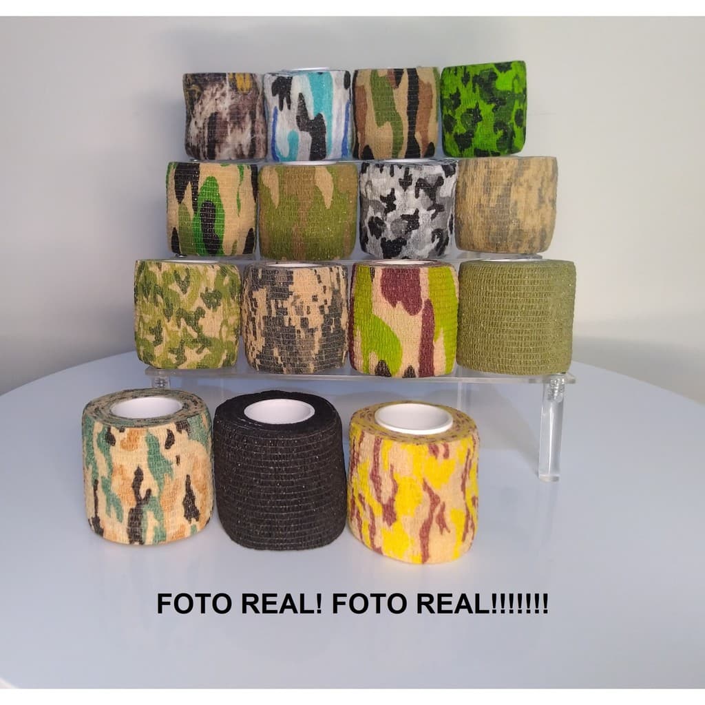 Fita Camuflagem - Paintball - Airsoft - Camuflagem - Vários Modelos