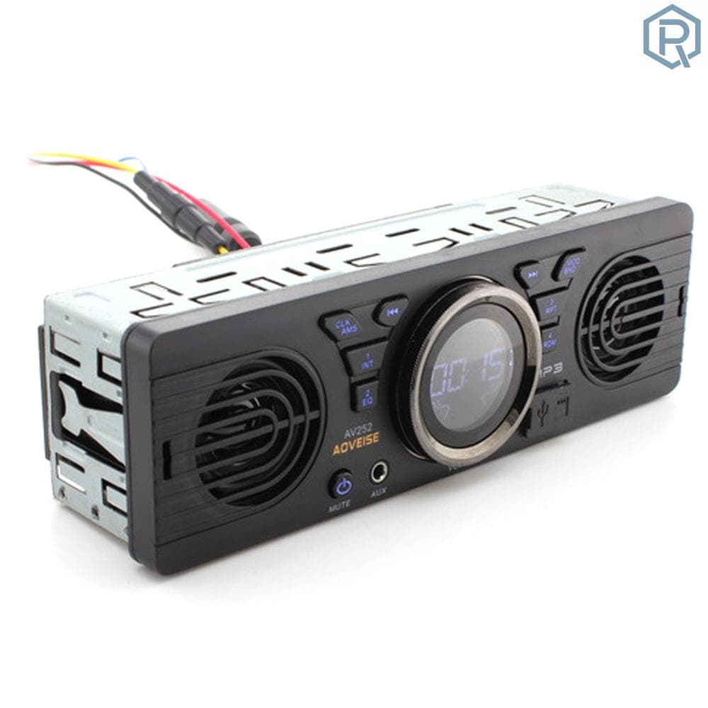 12.0 V Car Host Mp3 Áudio Rádio Do Carro Elétrico Cartão De Memória Digital Com Altifalante Bt Host Speaker Car Radio
