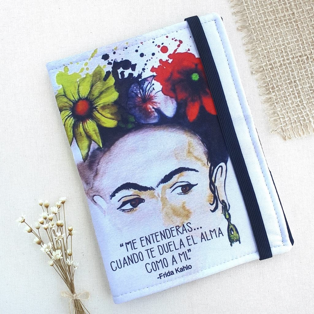 Capa Livro Kindle em tecido Frida Kahlo, Read More Books ou Paperwhite