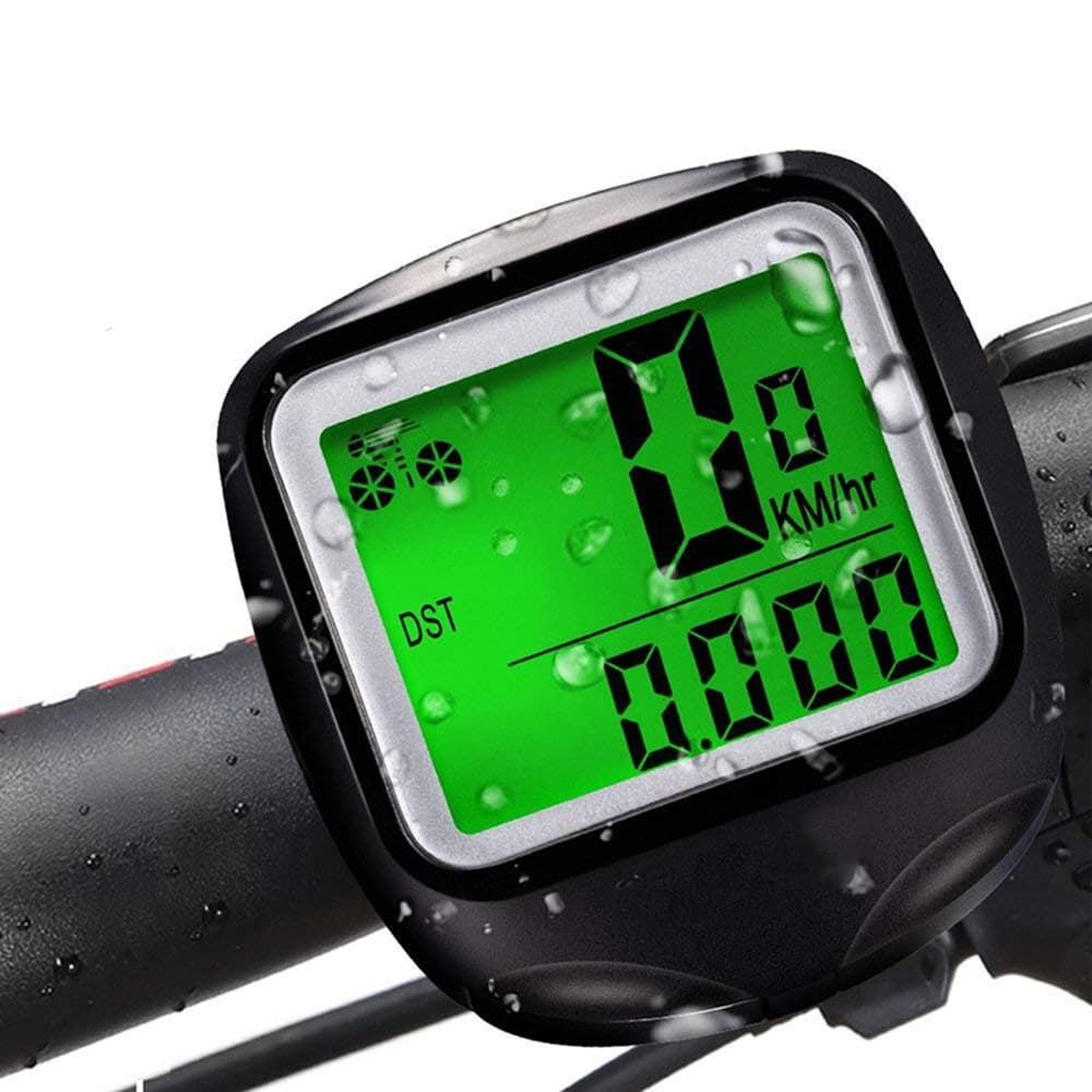 Velocímetro ciclo computador 23 Funções aprova d'agua com luz CZO