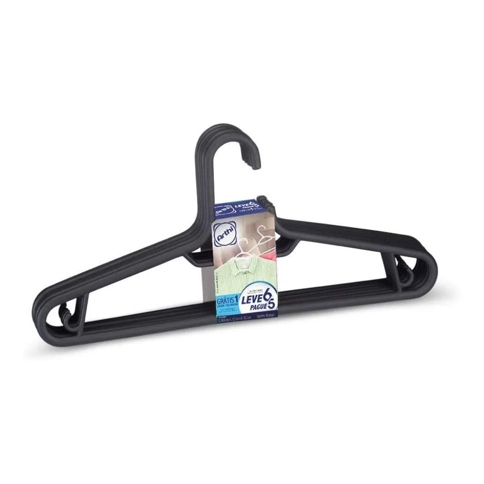 Kit Com 6 Cabides Tintureiros Arthi
