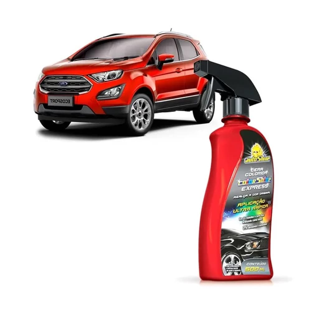 Cera Liquida Colorida Express Vermelha 500ml Autoshine