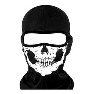 Touca Ninja Caveira Balaclava Capuz Pescoceira Gorro Bike Moto Pescaria Osso Esqueleto Moto Bike