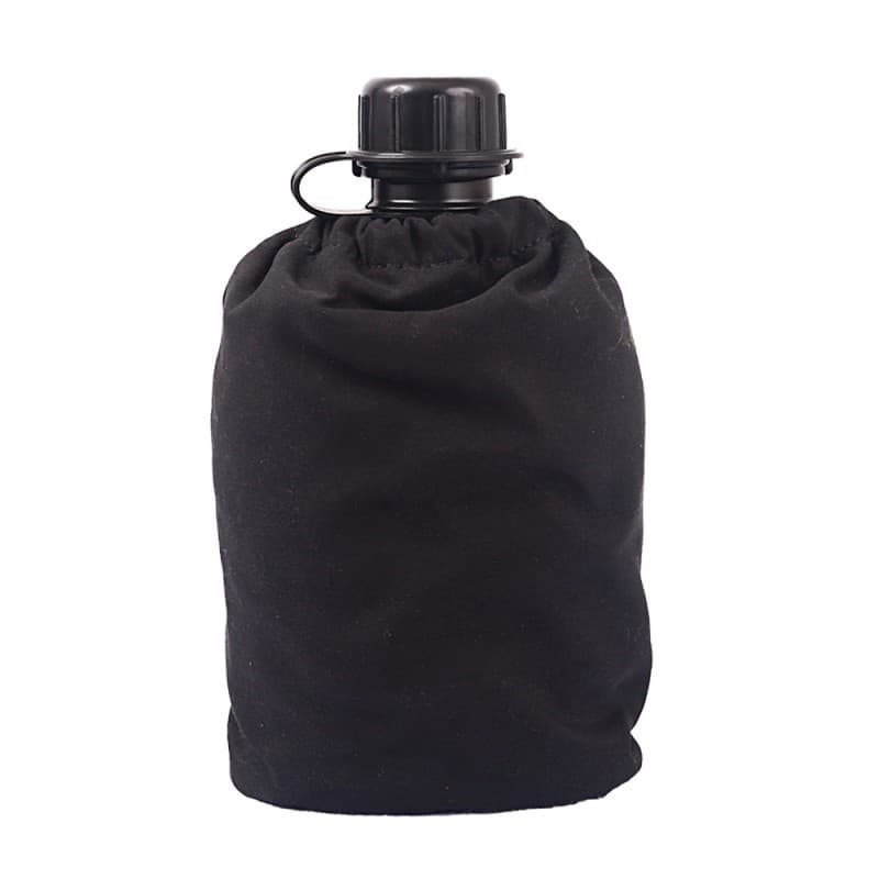 Kit River Cantil + Porta Cantil Simples Militar Preto - Atack