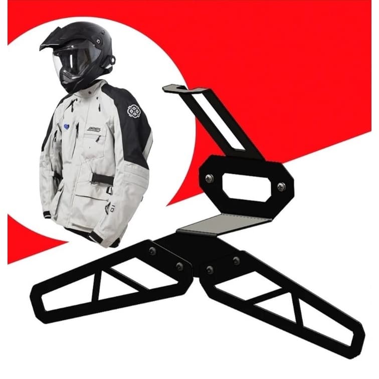 Suporte de Capacete e Jaqueta para Motociclista GEARBOX