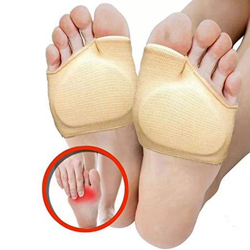 par de meias palmilhas silicone ante pé alivio de dores na planta dos pes anti calos