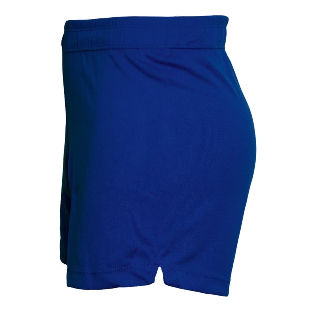 Shorts Feminino em Poliéster Luxo Liso Kit 2 Pçs
