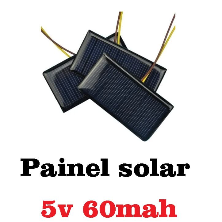 Painel Solar 5v P/ Arduino, projetos Acadêmicos  Estudos