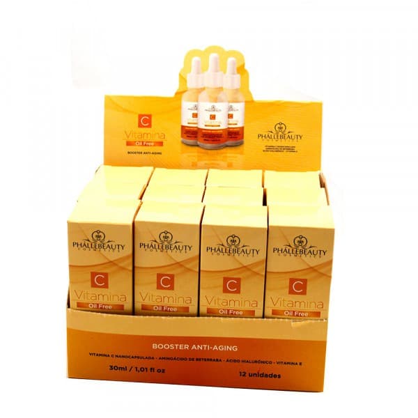 Box C/12 Sérum Vitamina C Sérum Oil Free Phallebeauty