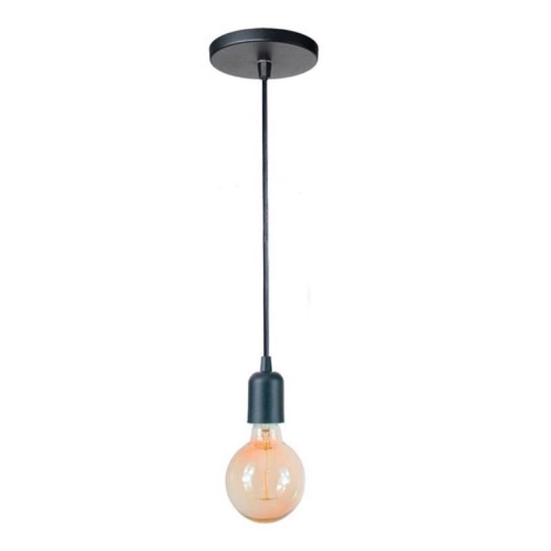 Pendente Retro Lustre Luminária Cabo Simples Industrial